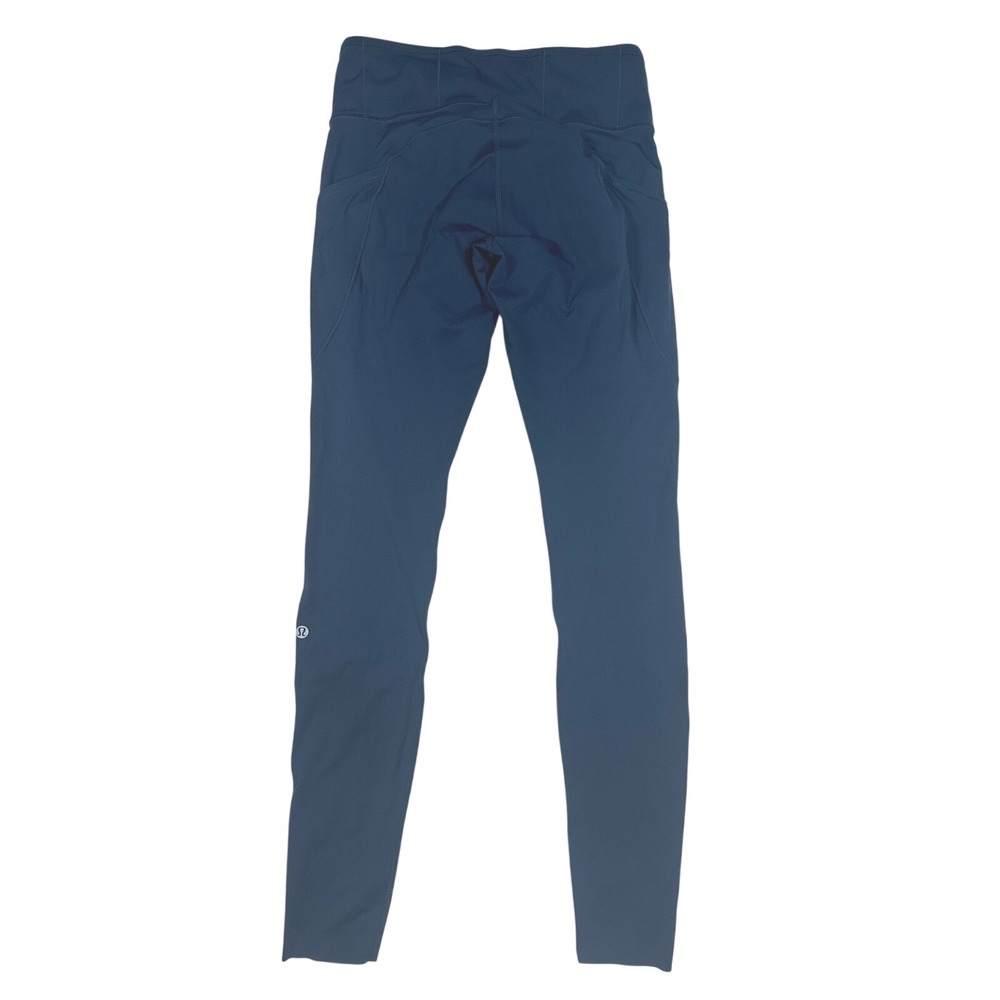 Lululemon Fast & Free Tight *Tall Non-Reflective 31" True Navy size 8 - Picture 2 of 3